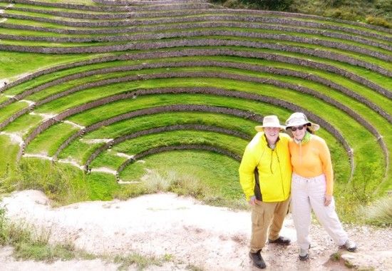 Ancient Terraces at Moray