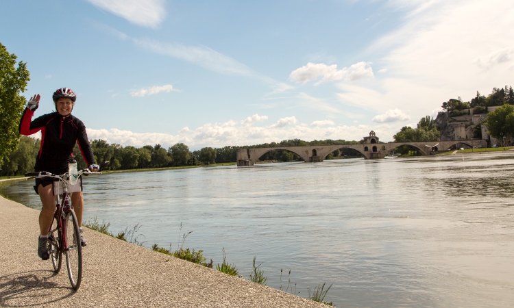 VBT Provence, Avignon biking