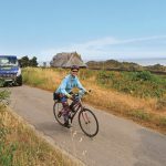 VBT Biker and support van, tips for first-time travelers blog