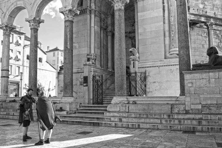 Diocletian's Palace, Split Croatia, VBT Bike tour