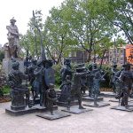 The Night Watch statues, Amsterdam