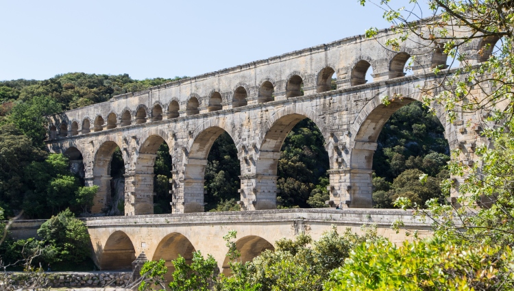 Pont du Gard UNESCO, VBT France biking