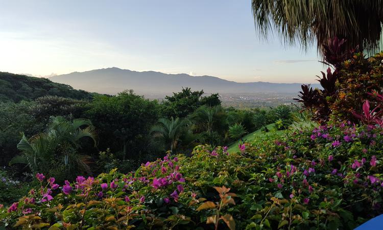 Costa Rica view, VBT bike tours for snowbirds