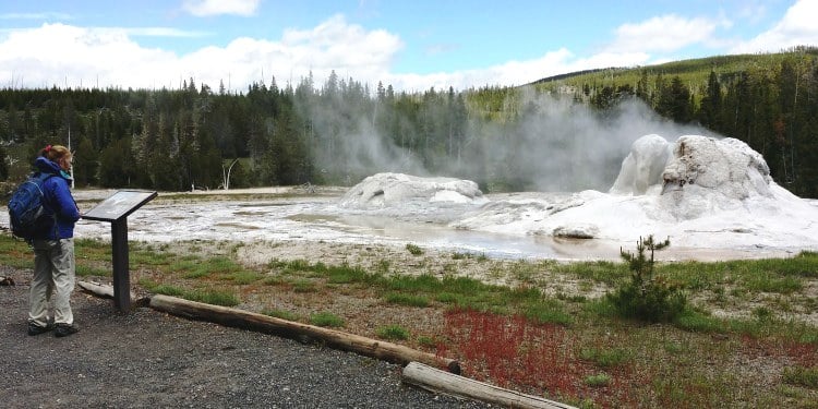 Geological wonders, Yellowstone national Park