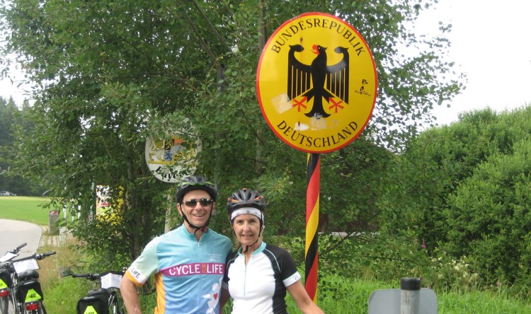 czech Germany Bike Border Crossing