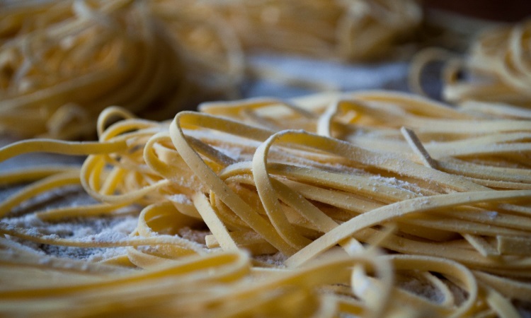 pasta, piedmont slow food biking tour