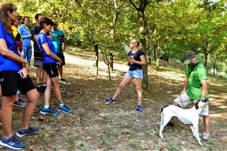 truffle hunting; Piedmont Slow Food bike tour