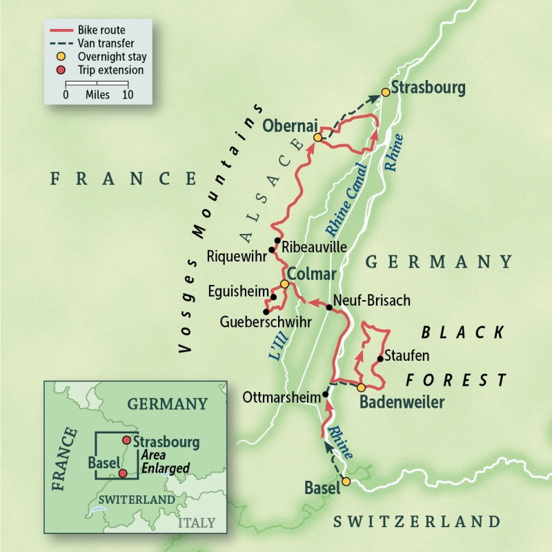 Switzerland, Germany & France: The Black Forest & the Alsace Wine Route