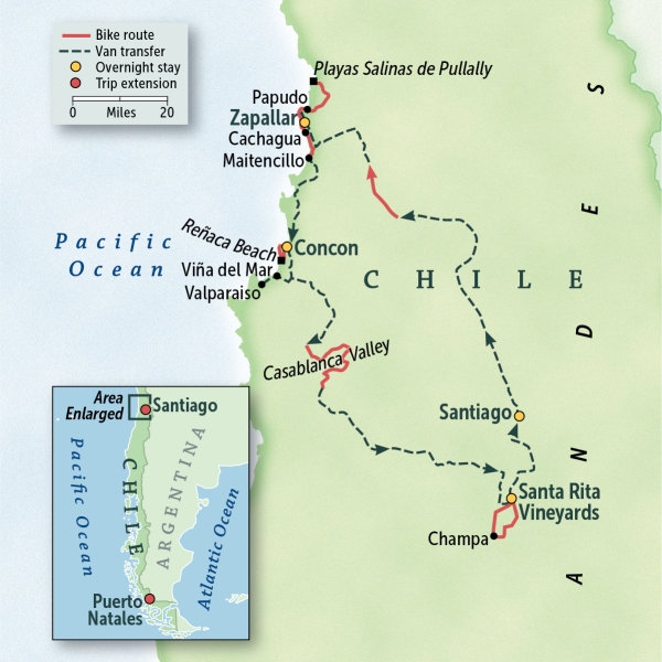 Chile: Coastal Vistas & Vineyards