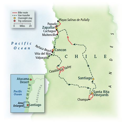 Chile: Coastal Vistas & Vineyards