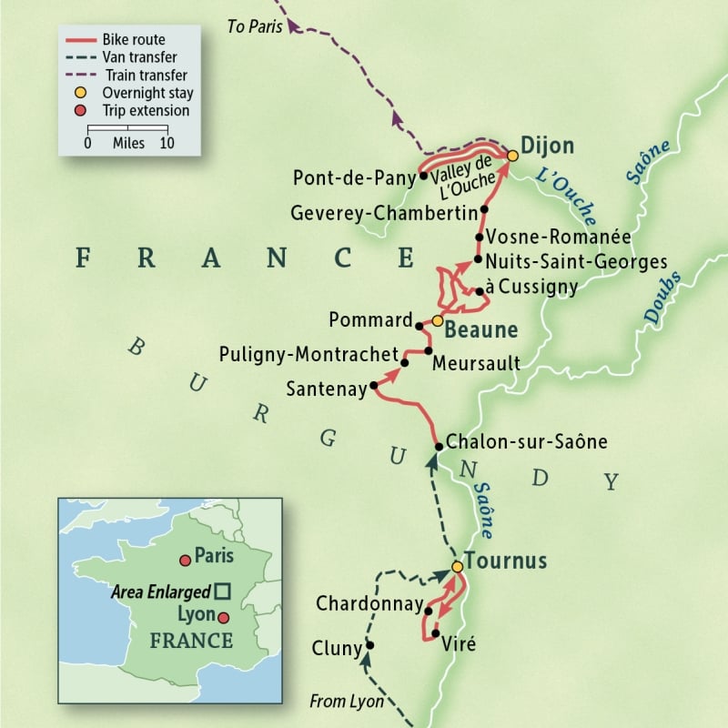 France: The Burgundy Wine Region & Dijon