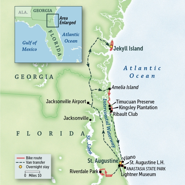 Georgia & Florida: Jekyll Island & St. Augustine