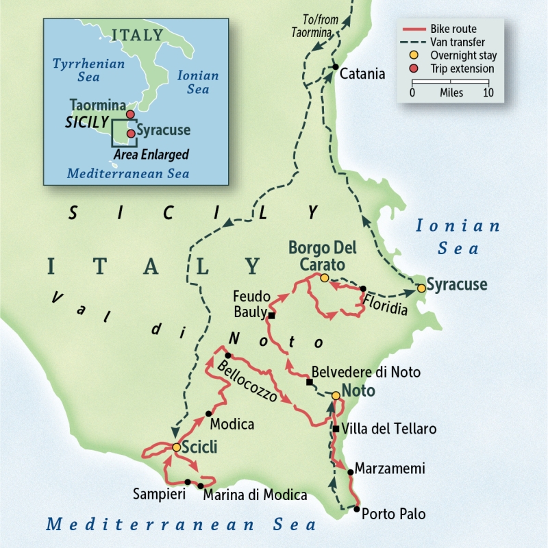 Italy: Sicily, the Noto Valley & Syracuse