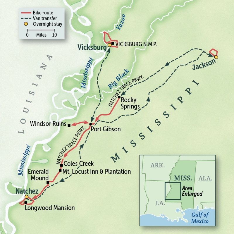 Mississippi: The Natchez Trace