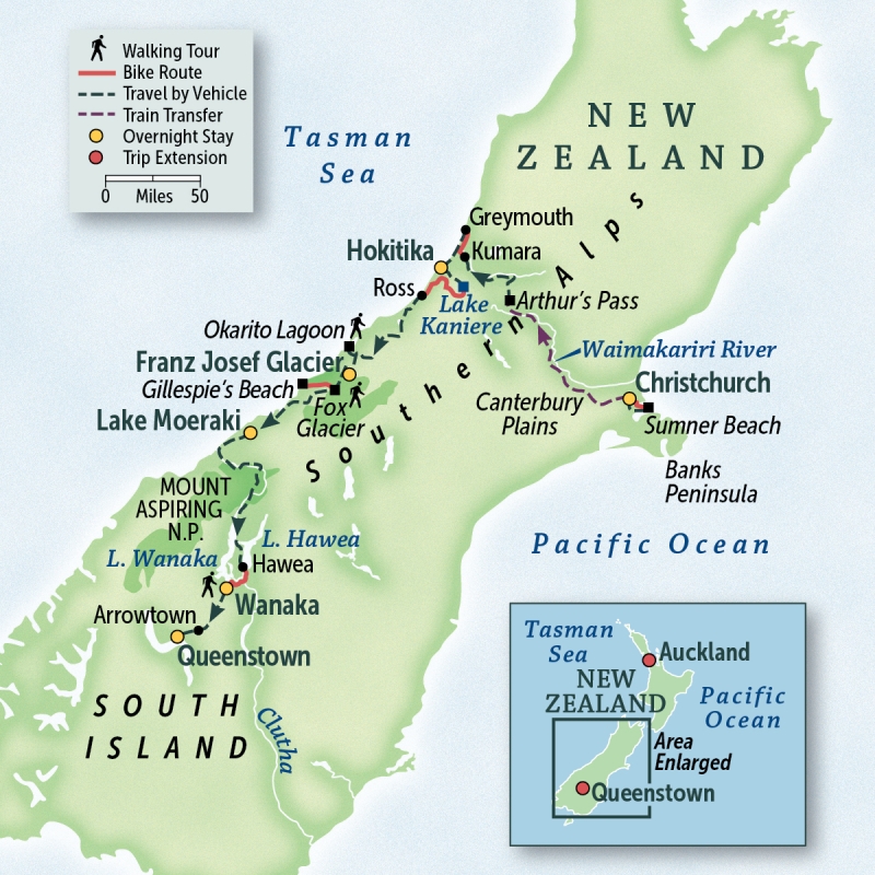 New Zealand: The South Island
 1