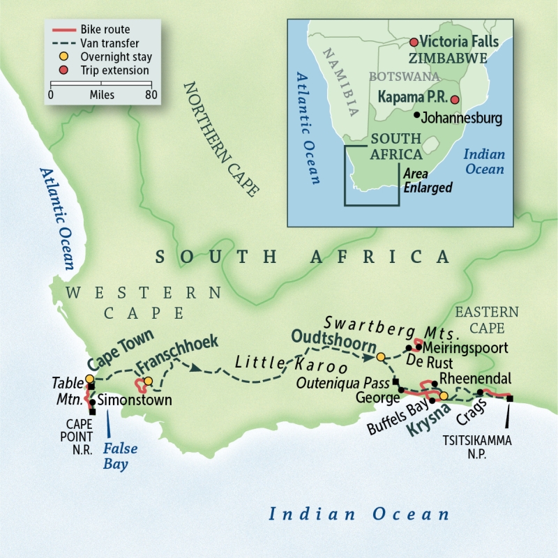 South Africa: Cape Town & the Garden Route