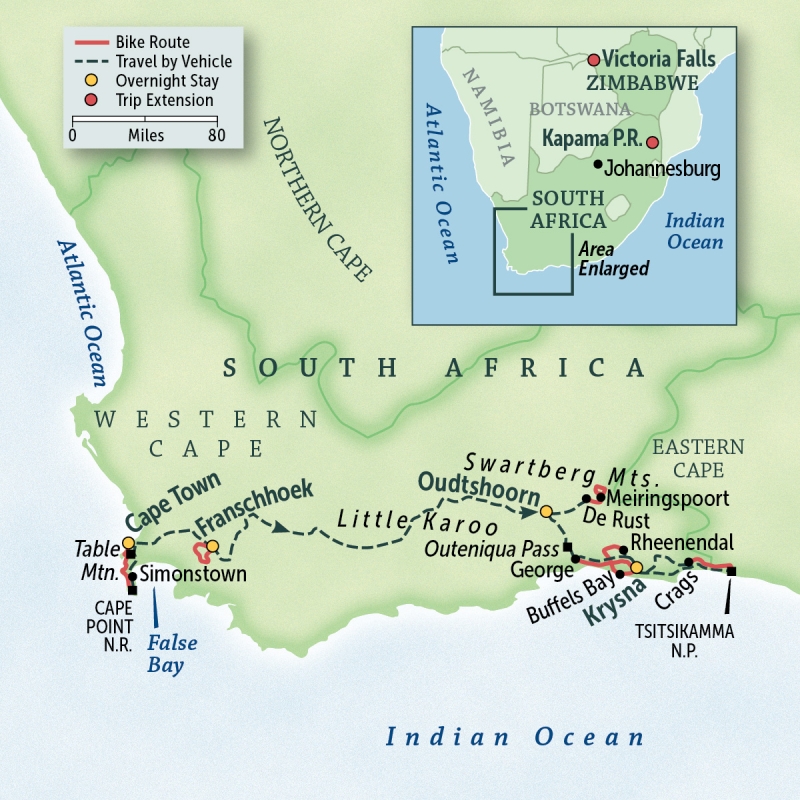 South Africa: Cape Town & the Garden Route
