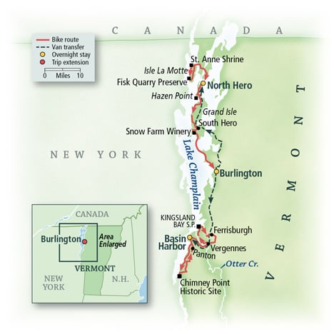 Vermont: Lake Champlain Islands, Burlington & Stowe 2