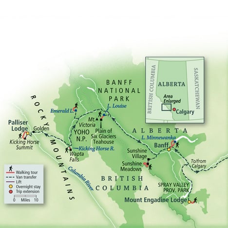 Walk the Canadian Rockies: Banff & Yoho National Parks 1