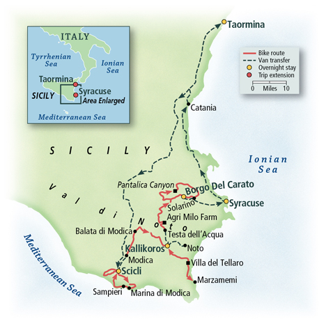 Sicily Bike Tour - Biking the Southern Coastal Villages | VBT Bicycling  Vacations