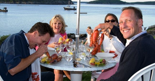 Enjoy Delicious Maine Seafood on VBT's Tours in Acadia National Park