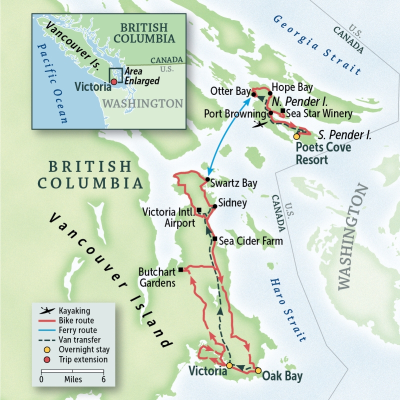 British Columbia: Vancouver Island & the Gulf Islands
