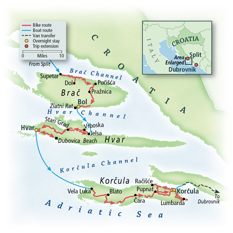 Croatia: Dalmatian Coast, Split to Dubrovnik 9