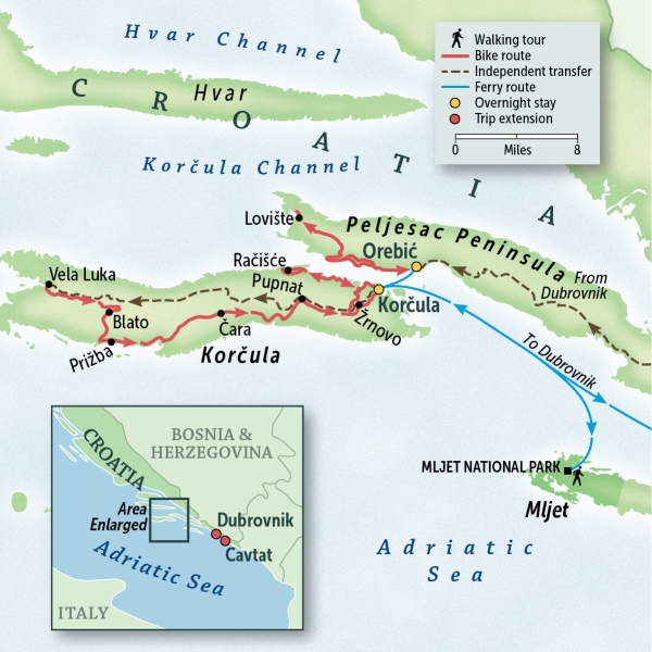 Croatia: The Dalmatian Coast, Korčula & Dubrovnik
