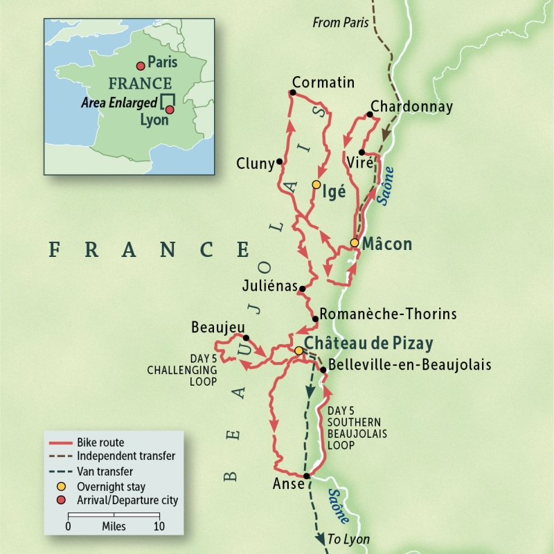 France: Vineyards of Beaujolais
