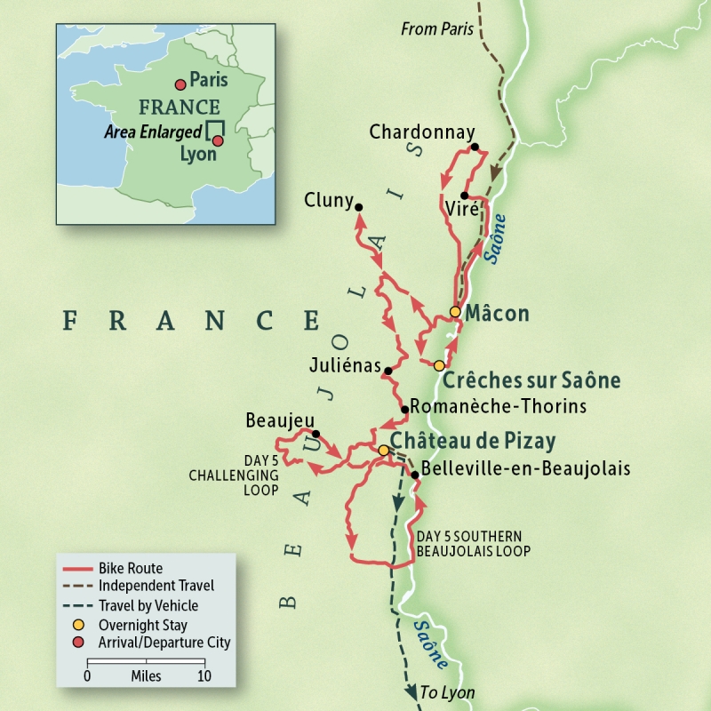 France: Vineyards of Beaujolais
 1