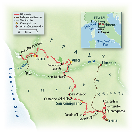 Italy: Tuscany, Lucca to Siena 8