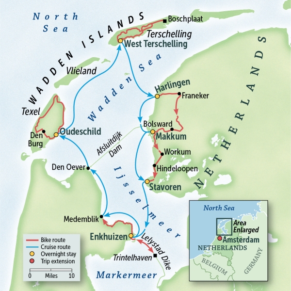 The Netherlands: Holland Harbor Towns & the Wadden Sea