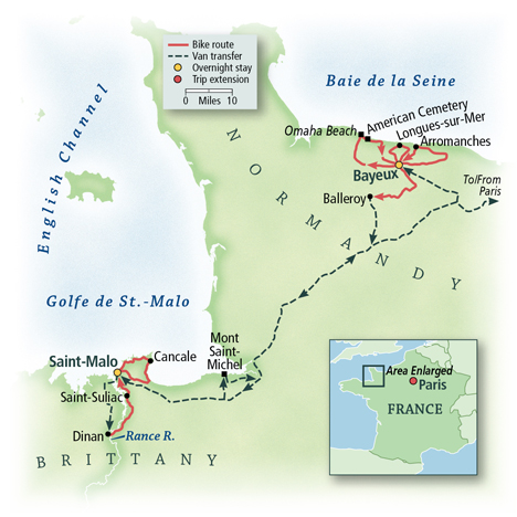 France: Normandy & Brittany