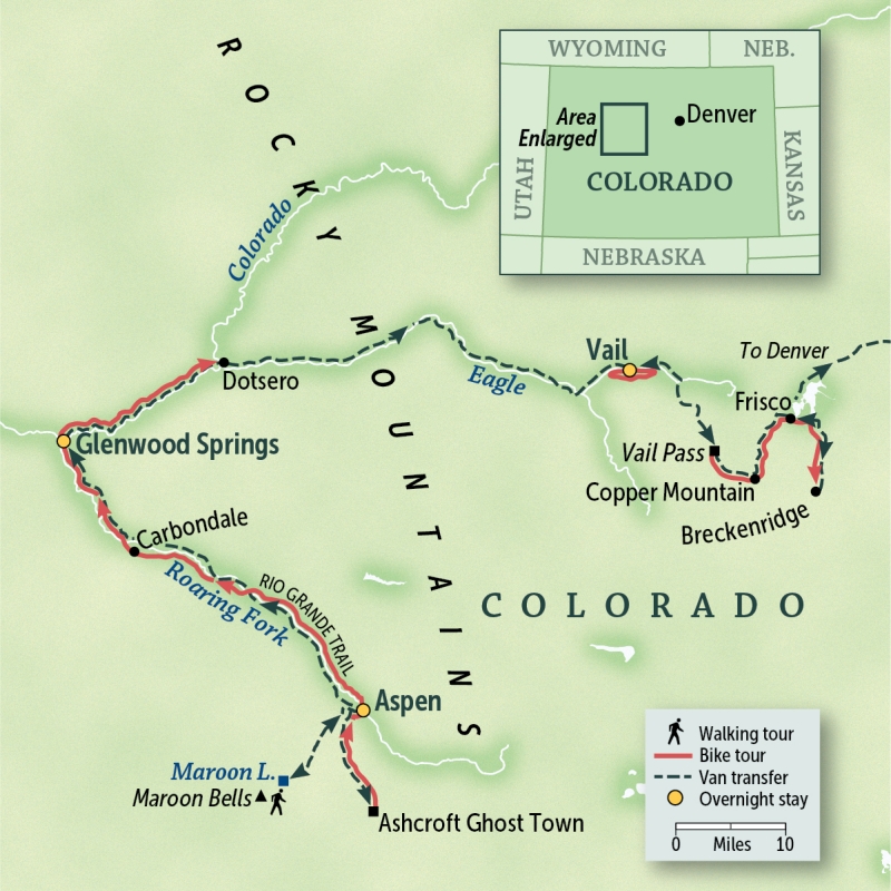 Colorado: Aspen to Vail, Valleys of the Rockies