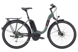 Step-Through Electric-Assisted Bicycle (E-bike)