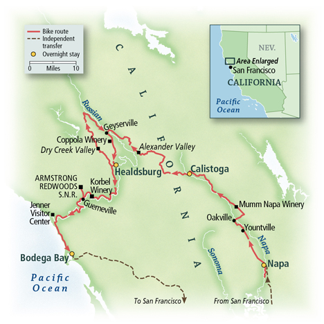 California: Napa, Dry Creek Valley & The Pacific Coast 5