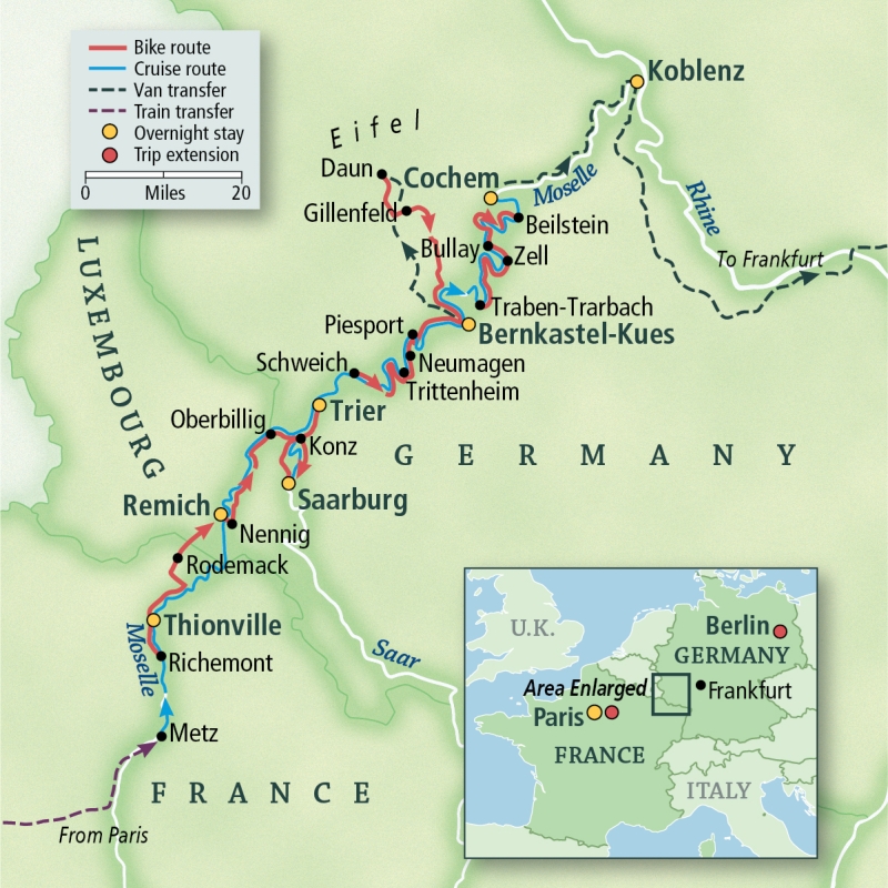France, Luxembourg & Germany Bike & Boat: Mosel River Valley 18