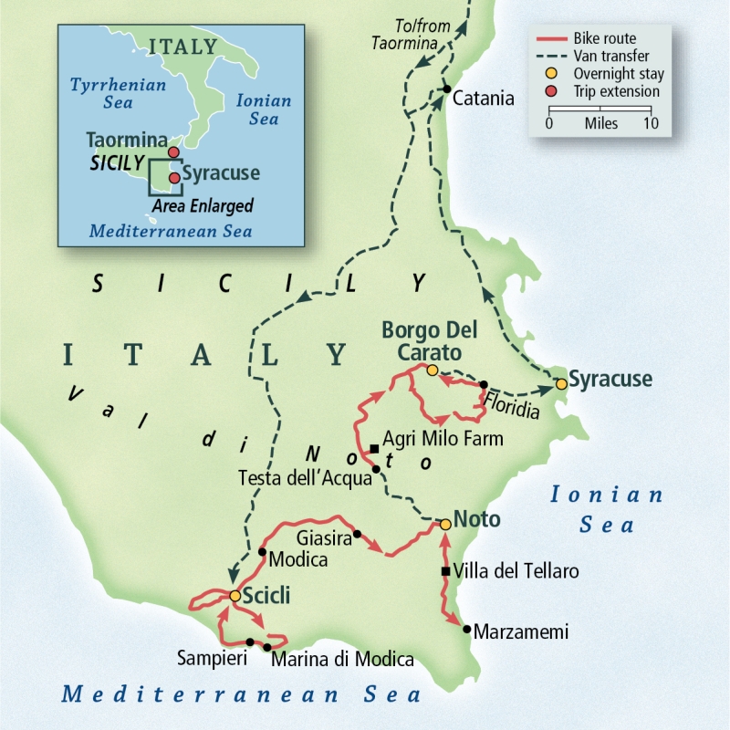 Italy: Sicily, the Noto Valley & Syracuse 10