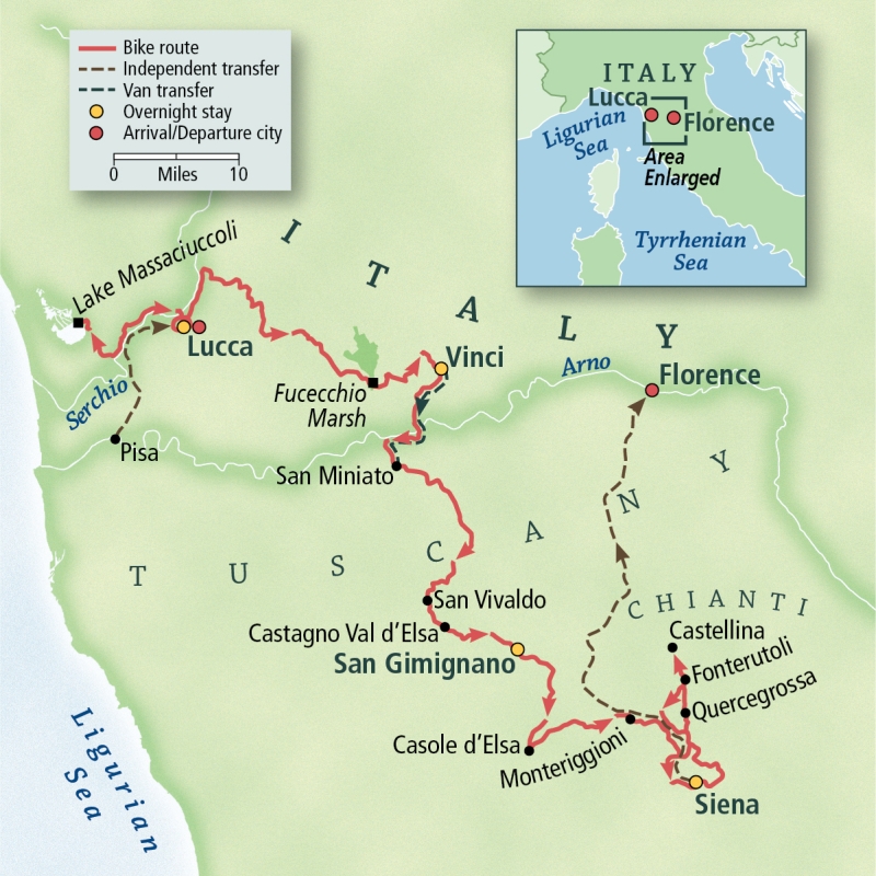 Italy: Tuscany, Lucca to Siena 9